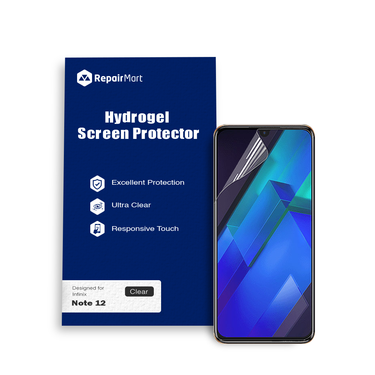 Infinix Note 12 Compatible Premium Hydrogel Screen Protector With Full Coverage Ultra HD